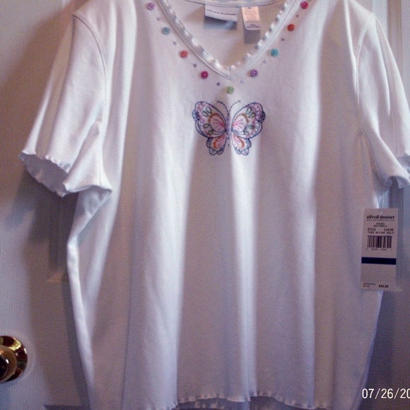 Alfred Dunner Tops - XL Alfred Dunner top, (nwt)